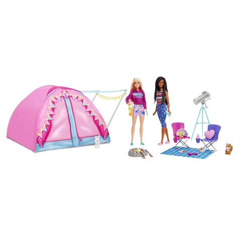 Barbie Lets Go Camping Tent Hgc18 Mattel