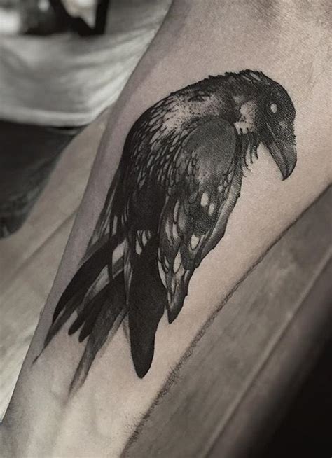 Phellipe Rodrigues Raven Tattoo Tattoos Forearm Tattoo