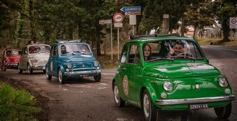 500 Touring Club Vintage Fiat 500 Tours In Florence Tuscany Wine