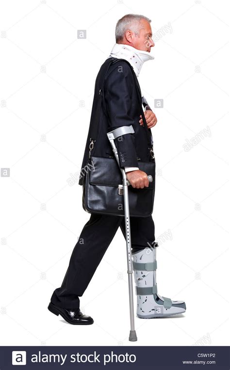 Crutches Hi Res Stock Photography And Images Alamy