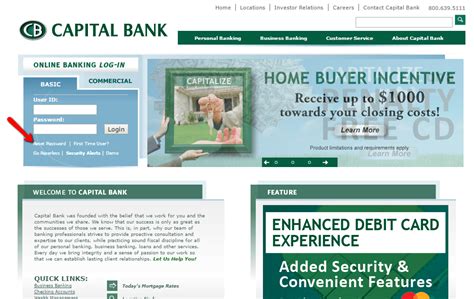 Customize your personal banking with everything from checking and savings accounts to debit and credit cards to online and. Capital Bank Online Banking Login - CC Bank
