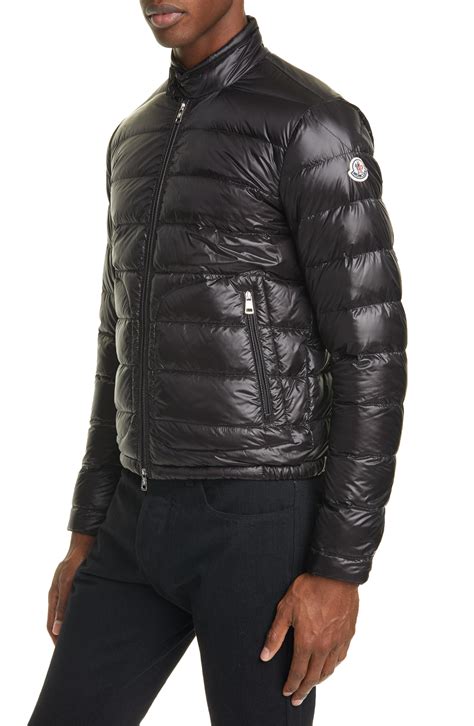 Moncler Acorus Down Puffer Jacket In Black For Men Lyst