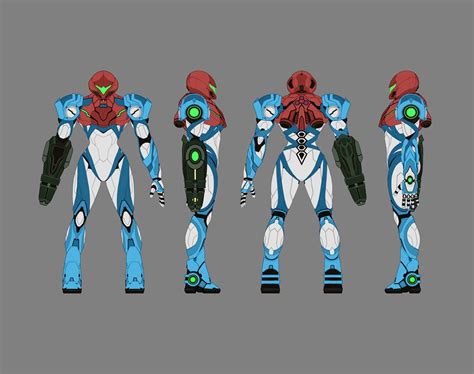 Samus Power Suit Pepakura Foam Patterns Metroid Dread Ph