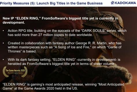 From Software Parent Hints At Elden Ring Release ‘before April 2022 Vgc