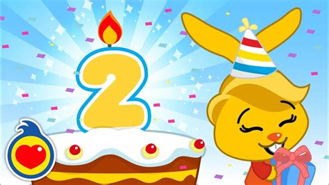 Hoy Es Tu Cumpleaños 2 Años 🥳 ¡feliz Cumpleaños ♫ Plim Plim