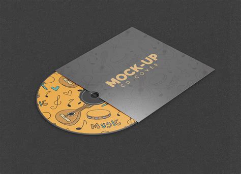 Free Cd Sleeve Cover Jacket Mockup Psd Set Good Mockups