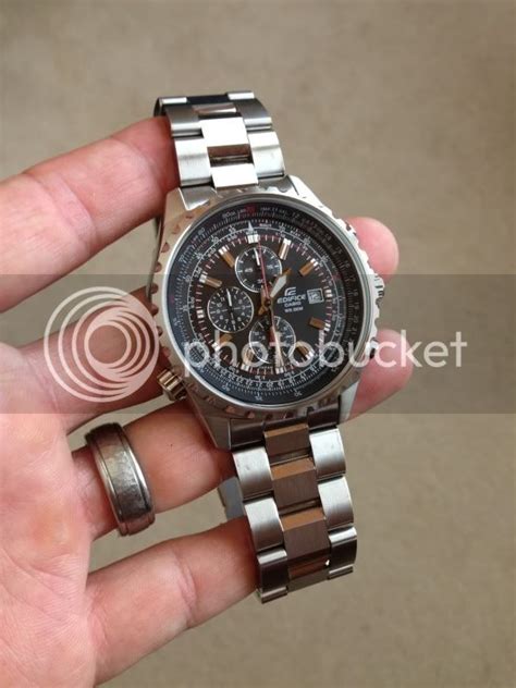 sold casio men s ef527d 1av edifice stainless steel multi function watch price drop