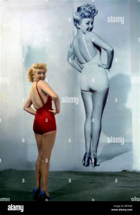 Betty Grable Actress Stock Photo Alamy