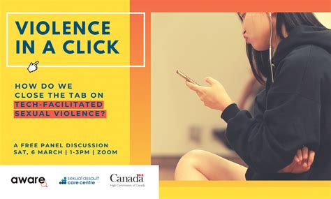 6 March 2021 Violence In A Click How Do We Close The Tab On Tech Facilitated Sexual Violence