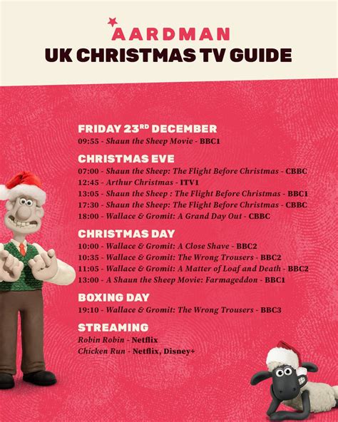 Shaun The Sheep On Twitter 📺 The Only Tv Schedule You Need This