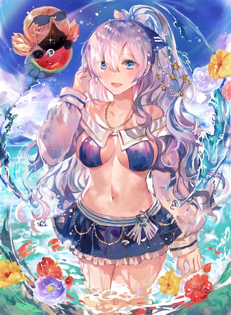 Rioka Southern Blue Sky Anastasia Fate Anastasia Swimsuit Archer Fate Anastasia