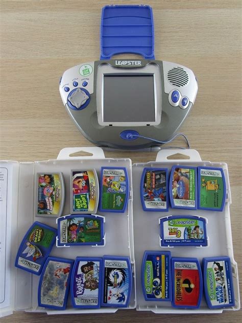 Leapfrog Leapster Multimedia Learning System Handheld Console15 Game