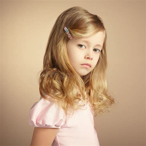 Portrait Of Pretty Little Girl Stock Photography Image 32097922
