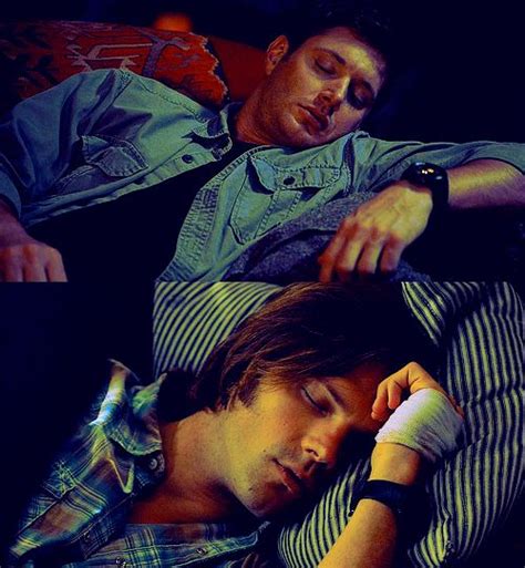 Dean And Sam Sleeping Adorable Brothers Supernatural Dean Supernatural