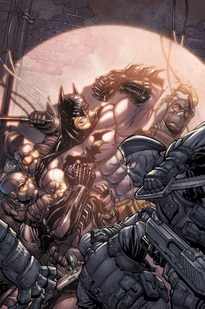 Batman Arkham City Comic Cover