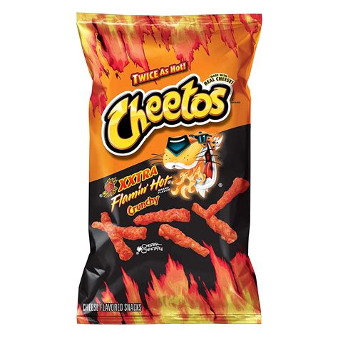 Cheetos Xxtra Flamin Hot Crunchy Flavor Snacks 9oz B0199c8ccc