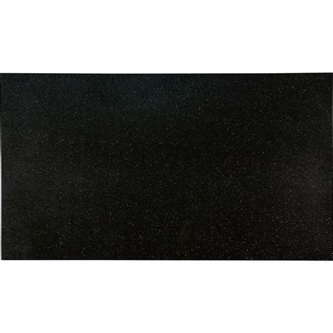 Stonemark 3 In X 3 In Granite Countertop Sample In Black Galaxy Dt