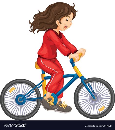 Cycling Royalty Free Vector Image Vectorstock