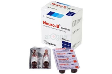 Neuro B Injection Injection False Medicine Arogga Online Pharmacy