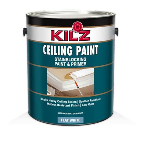 How to paint a ceiling. KILZ® Ceiling Paint with Stainblocking | KILZ® | Kilz ...