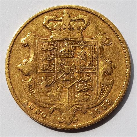 1833 Sovereign Early King Sovereigns For Sale - M J Hughes Coins