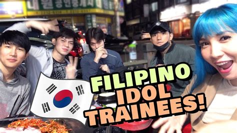 Filipino Idol Trainees In Korea Youtube
