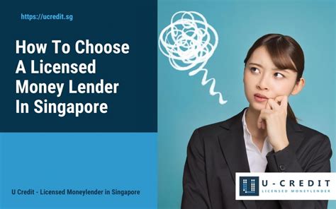 How To Choose A Licensed Money Lender In Singapore