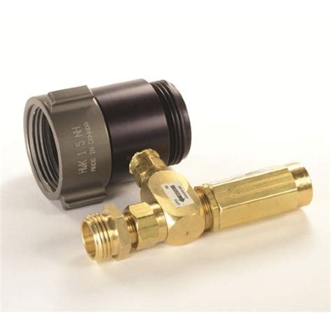 Inline Pressure Relief Valve 1 12 Npsh Coupling W34 Ght Adapter