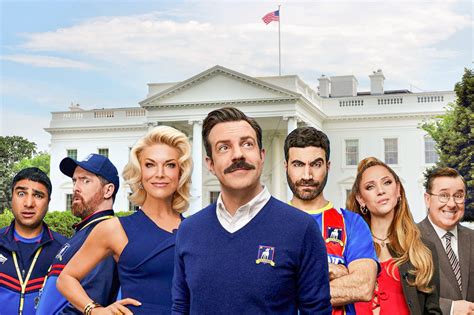 The Ted Lasso Cast Is Going To The White House Today To Discuss Mental Health Relevant