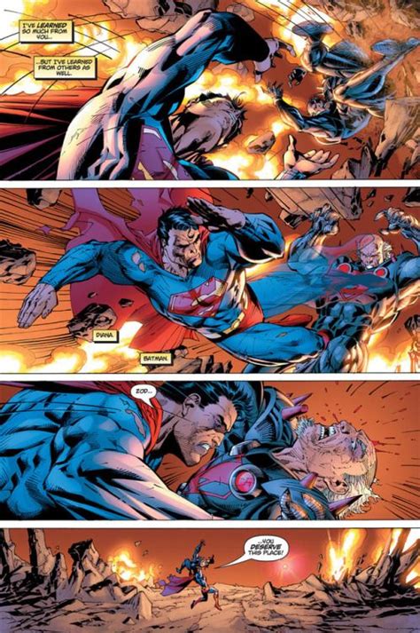 superman and his friends are fighting over the same thing in this comic page which is not