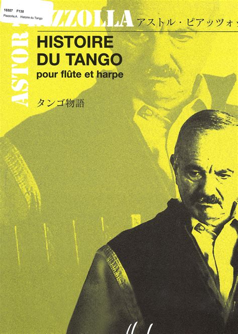 Piazzollaa Histoire Du Tango Glissando