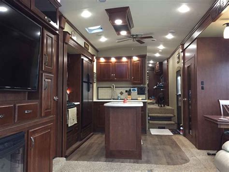 2016 Used Lifestyle Luxury Rv ALFA GOLD 3905SH MOTORCYCLE ...