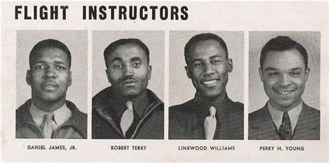 Flight Instructors Tuskegee 1942daniel Chappie