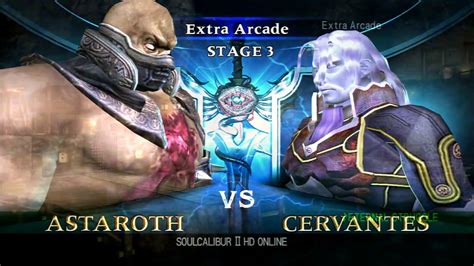 Soul Calibur 2 Astaroth Arcade Mode Youtube