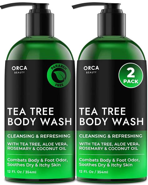 Tea Tree Body Wash Men Tea Tree Body Wash For Women Tea Tree Oil Body Wash For