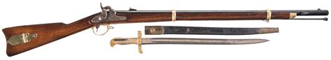 Civil War Remington Model 1863 Zouave Rifle With Bayonet