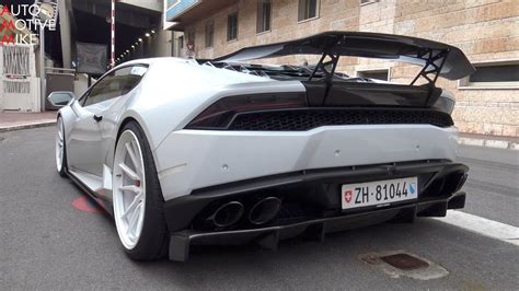 Dmc Lamborghini Huracan W Vossen Wheels In Monaco Youtube