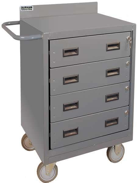 How far is 28 inches in centimeters? 24 Inch Wide Mobile Bench Cabinet with 4 Drawers