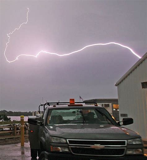 Cape Canaveral Fla March 31 2011 Lightning Storm Natural