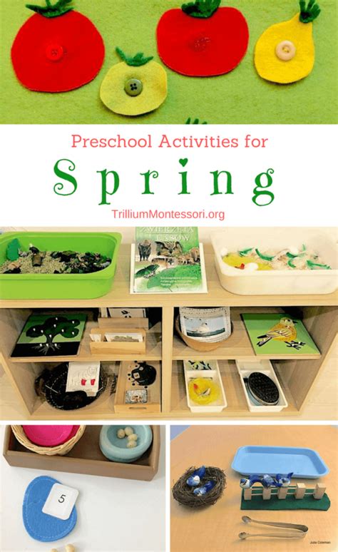 Spring Ideas For The Preschool Classroom