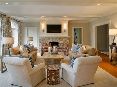 61 Simple Living Room Design Ideas With Tv Roundecor Rectangular