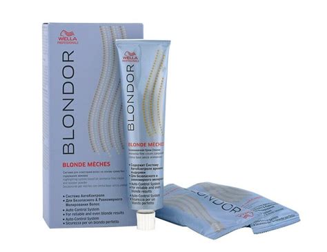 Wella Blondor M Ches Highlightening System With Cream Hair Colour