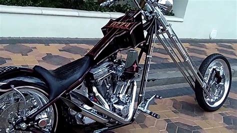 2005 Counts Customs Chopper Ozzy Osbourne Bike At Celebrity Cars