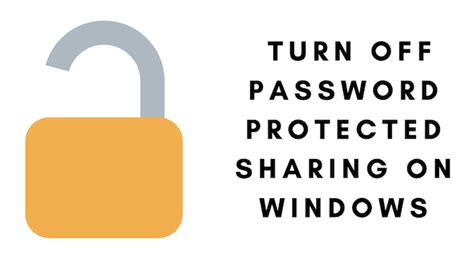 Turn On Or Off Password Protected Sharing In Windows Tutorials Riset