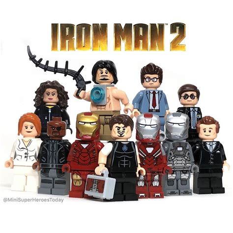 Minisuperheroestoday Lego Fan On Instagram “💥 Iron Man 2💥 Leading Up