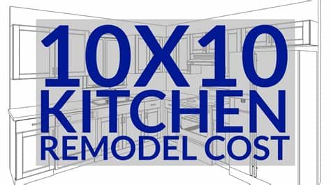 So your kitchen is only five square feet? 10x10 Kitchen Remodel Cost - How To Calculate A Small ...