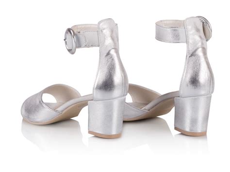 Sandals L252 Silver Wide In Widths H For Wide Feet Or Halluxes