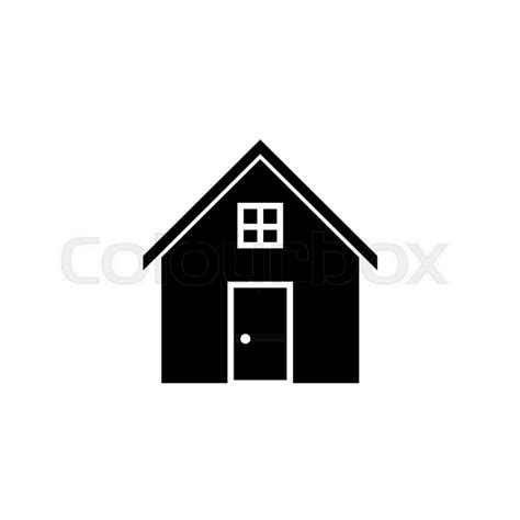 House Solid Icon Home And Building Stock Vektor Colourbox