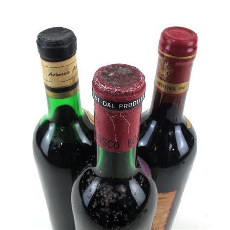 Assorted Italian Red Wines 6x75cl Wine Auctioneer