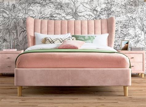 Knox Velvet Finish Bed Frame Free Delivery Dreams Upholstered Bed
